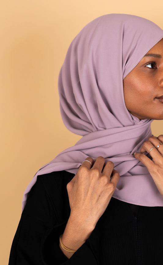 hijab aimante mme brown rose