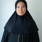CAGOULE NOIRE MME BROWN VUE DE FACE