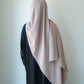 HIJAB AIMANTE TAUPE ME BROWN VUE DOS